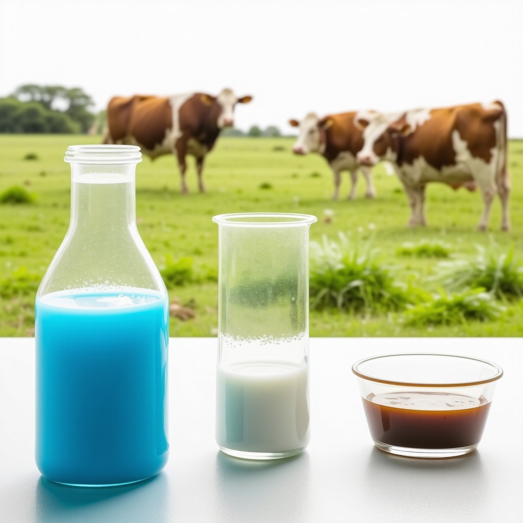 Lab chromatographic data for tallow cream with grass-fed cattle grazing