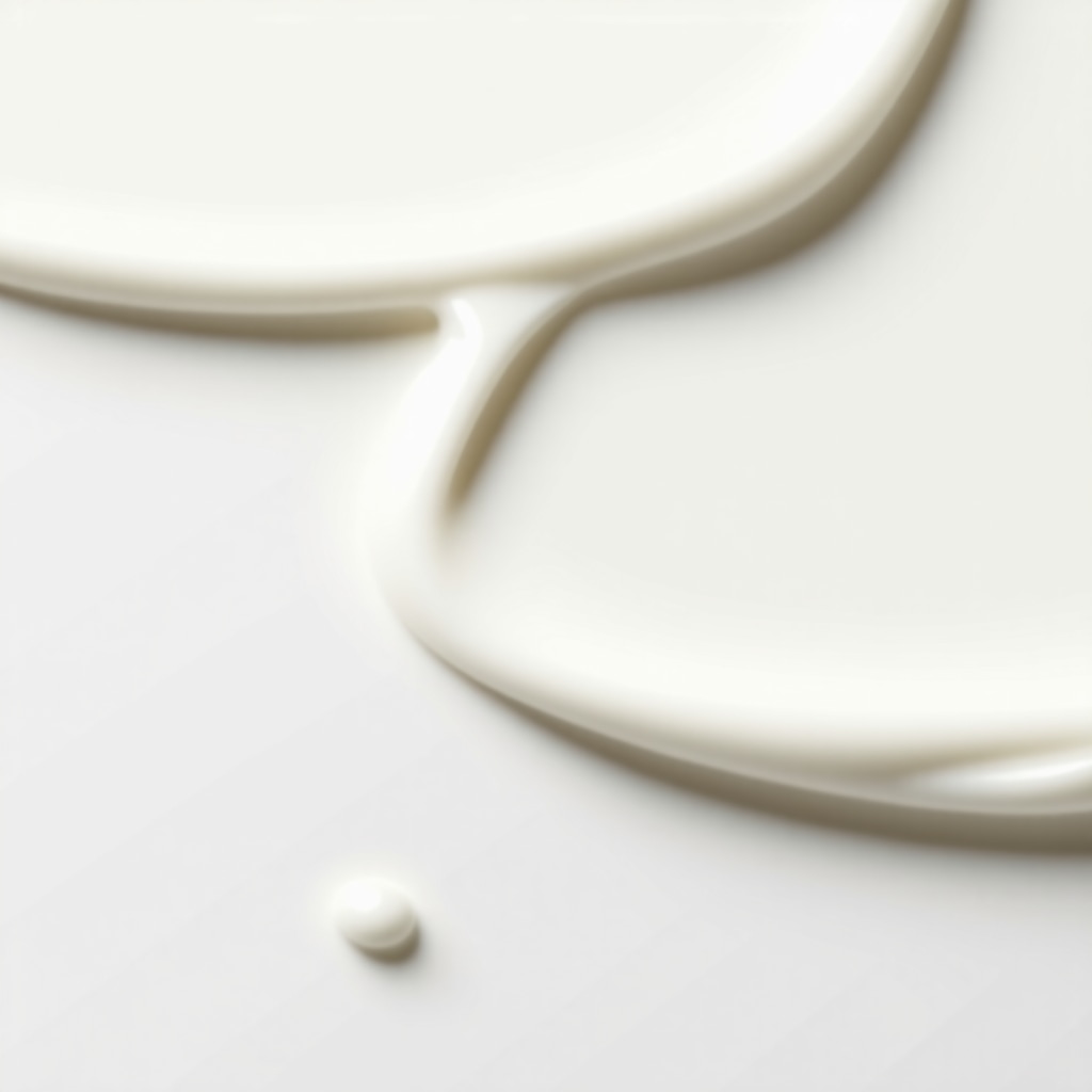 Close-up of grass-fed tallow cream showing creamy texture and natural nutrients beneficial for skin microbiome