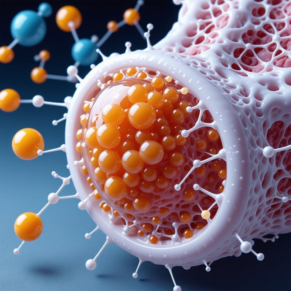 Molecular model of fatty acids with nanotechnology delivery system for tallow skincare