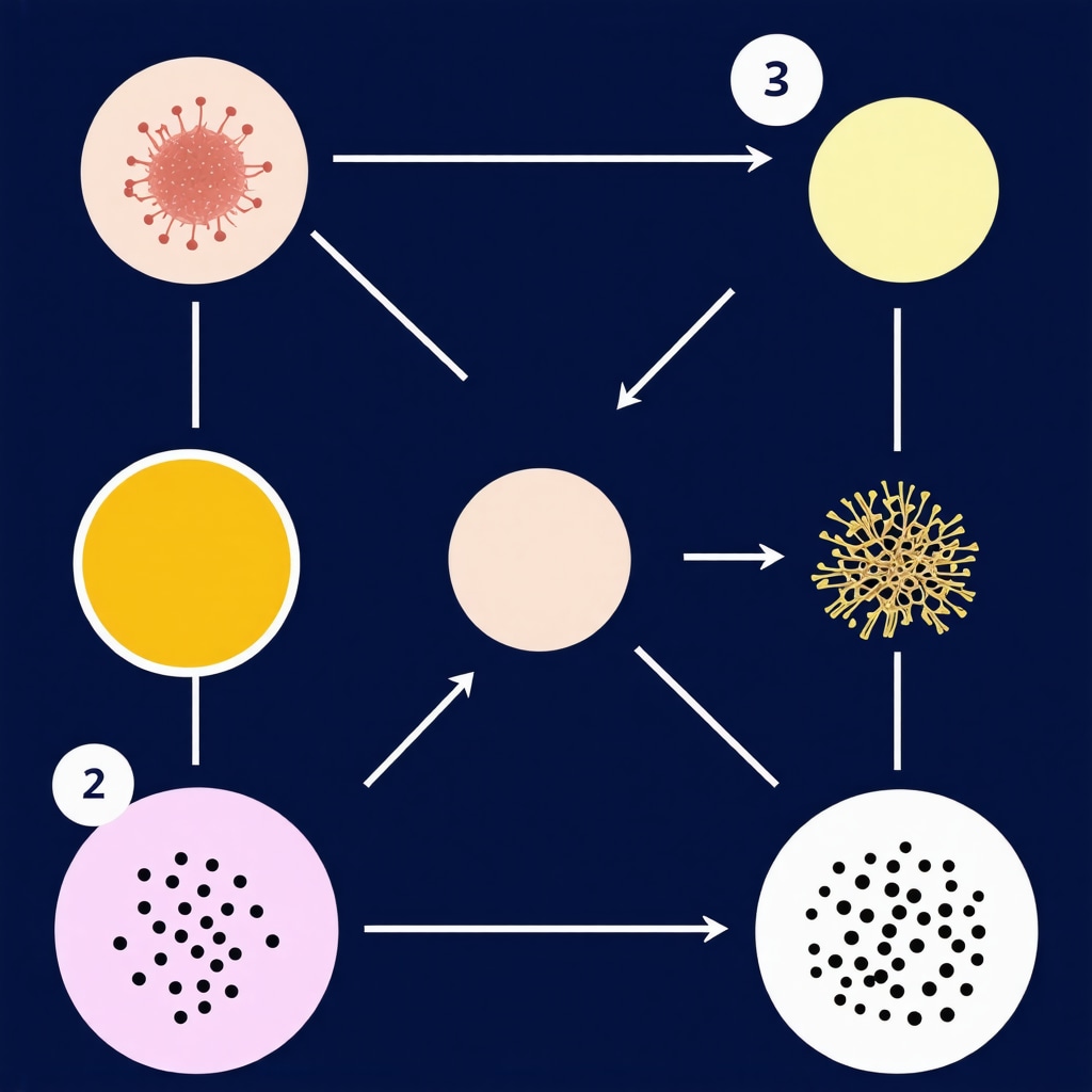 Illustration of advanced lipid profiling techniques used to analyze tallow's bioactive lipids