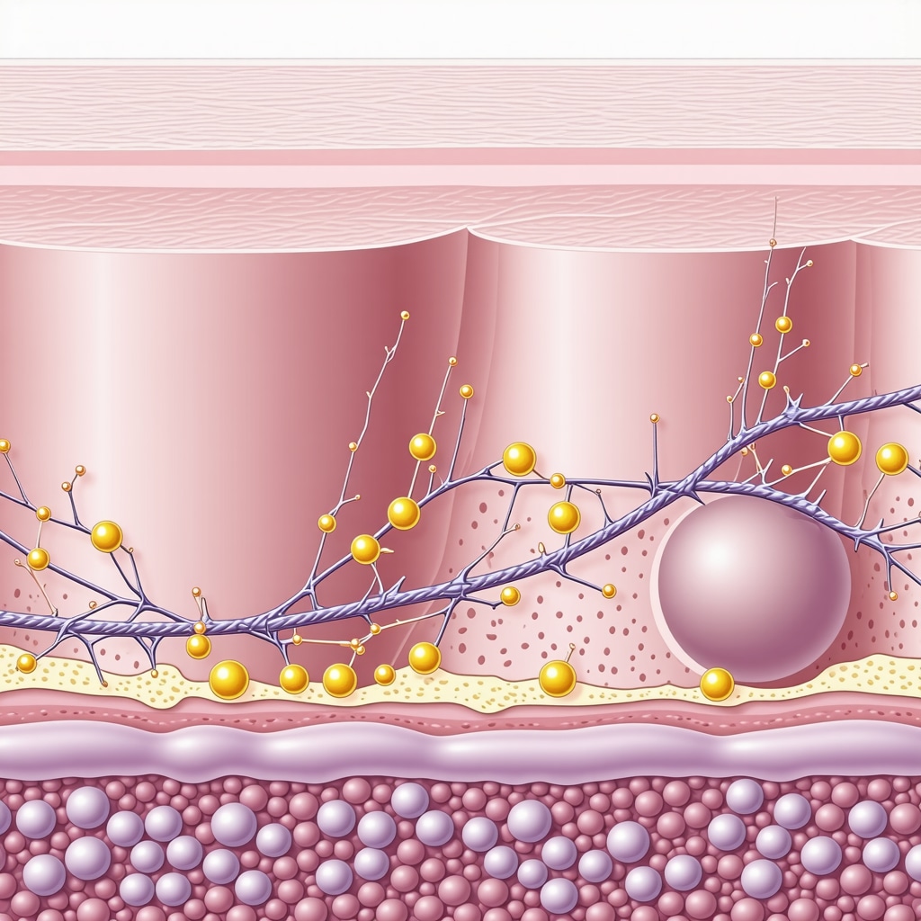 Molecular and nanoscale depiction of advanced unscented tallow cream skin delivery systems