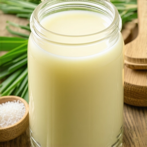 Jar of organic grass-fed tallow with natural ingredients