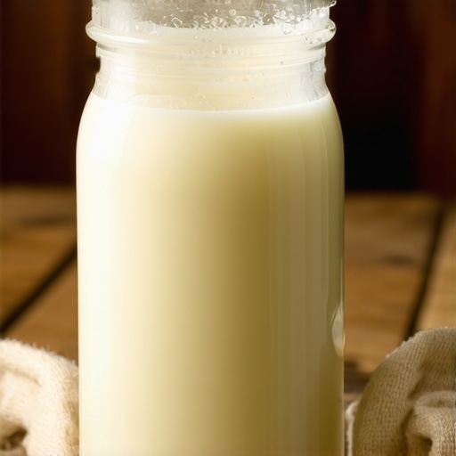 Fresh grass-fed beef tallow in a rustic jar ready for skincare use.